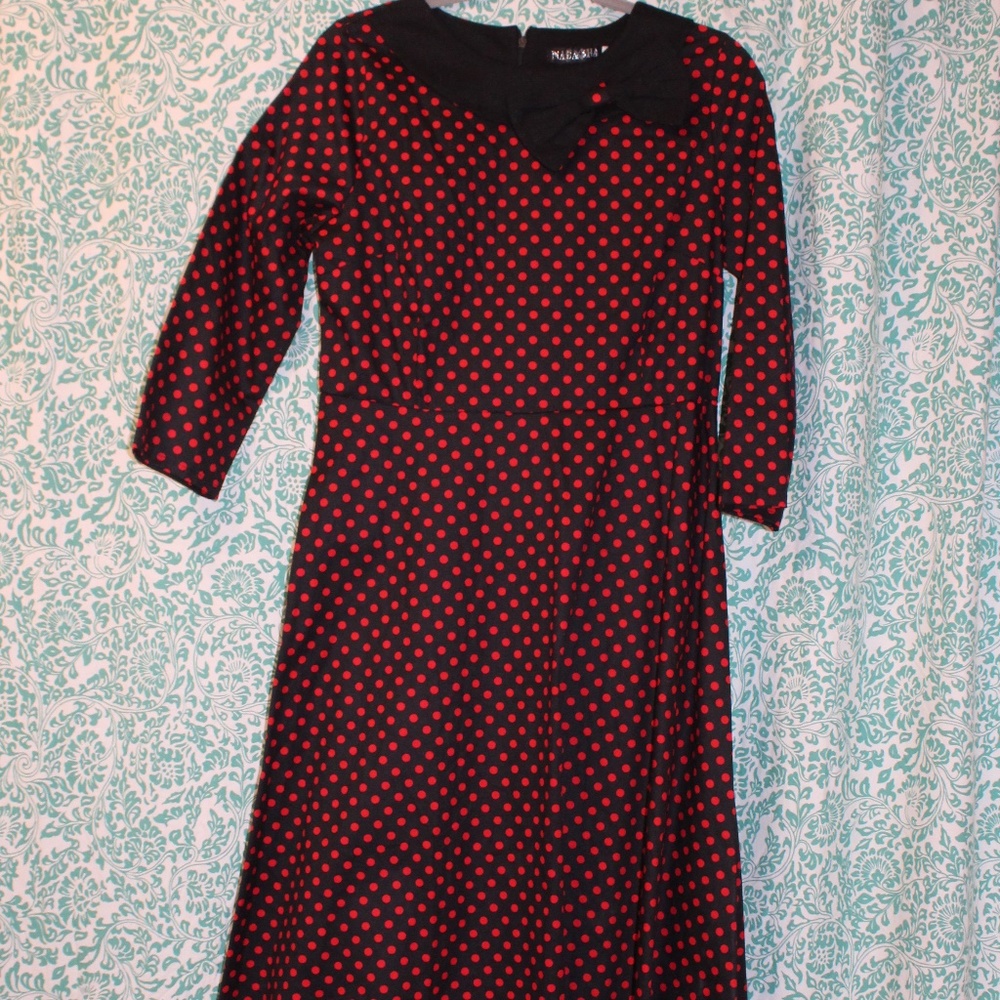 Plus size Pinup Dot Dress